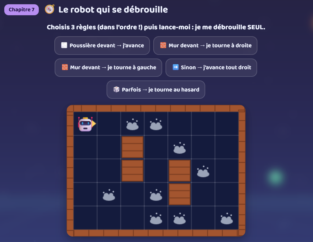 Le robot qui se débrouille